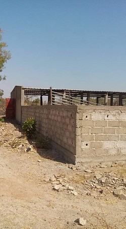 Zone d'élevage cloturée